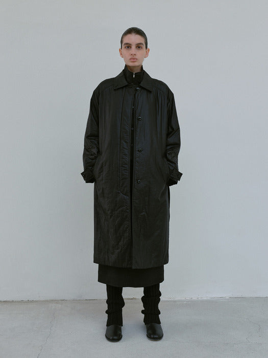[moia] wind trench coat (black)