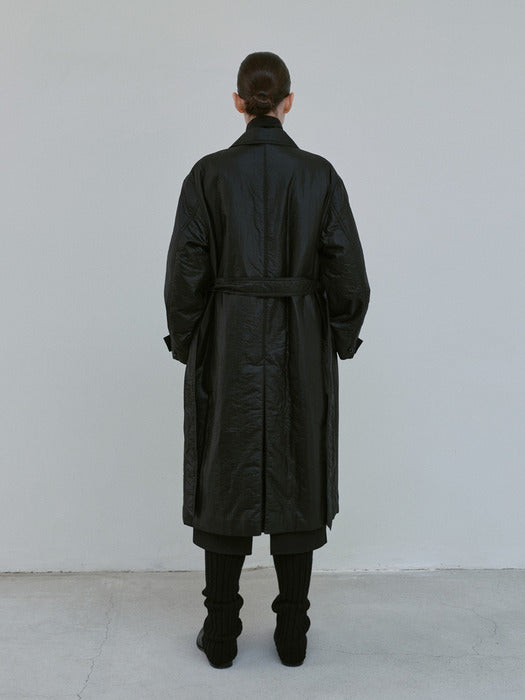 [moia] wind trench coat (black)