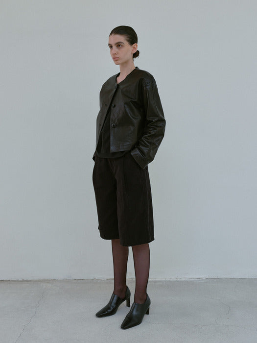 [moia] vegetable jacket (black)