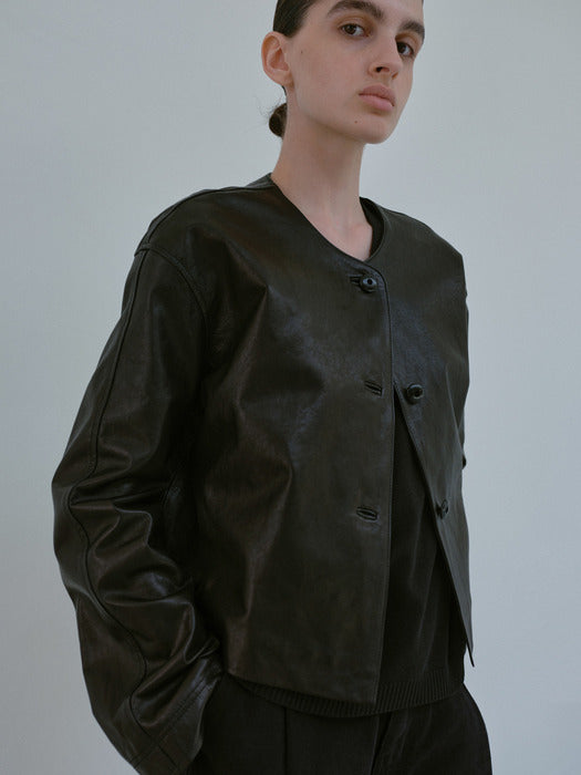 [moia] vegetable jacket (black)