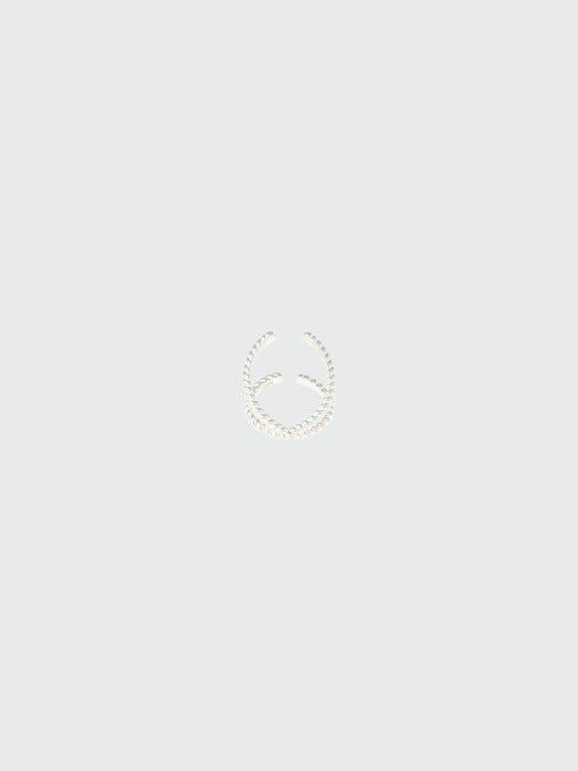 [EENK] Xok Eenk K Ring - Silver