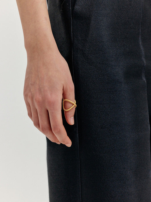Eenk Xox X for X Ring - Gold