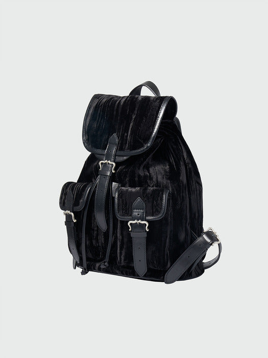 Eenk Halog Asymmetric Shoulder Bag - Black