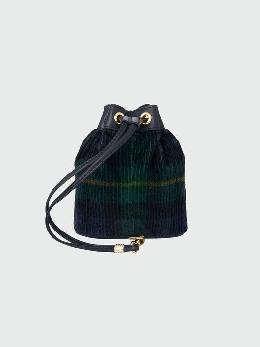 Eenk Heam Drawstring Mini Bag - Green Multi