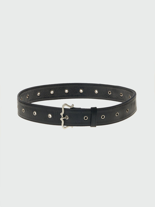 Eenk Xinda Buckle Belt - Black
