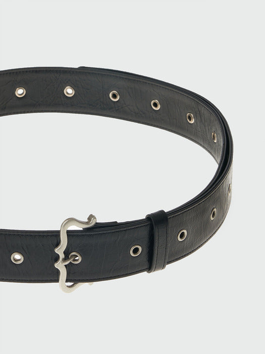 Eenk Xinda Buckle Belt - Black