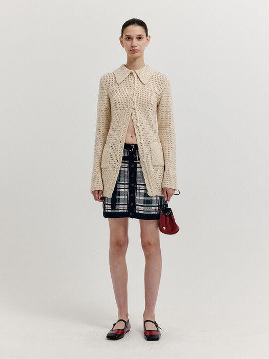 Eenk Xelts Pocket Knit Shirt - Ivory