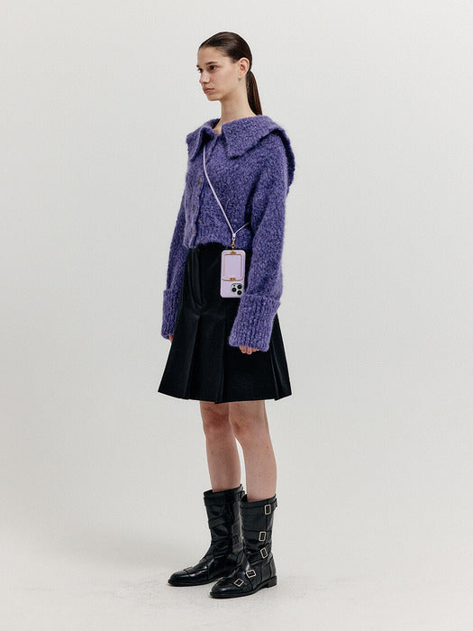 Eenk Xovel Pintucked Skirt - Black