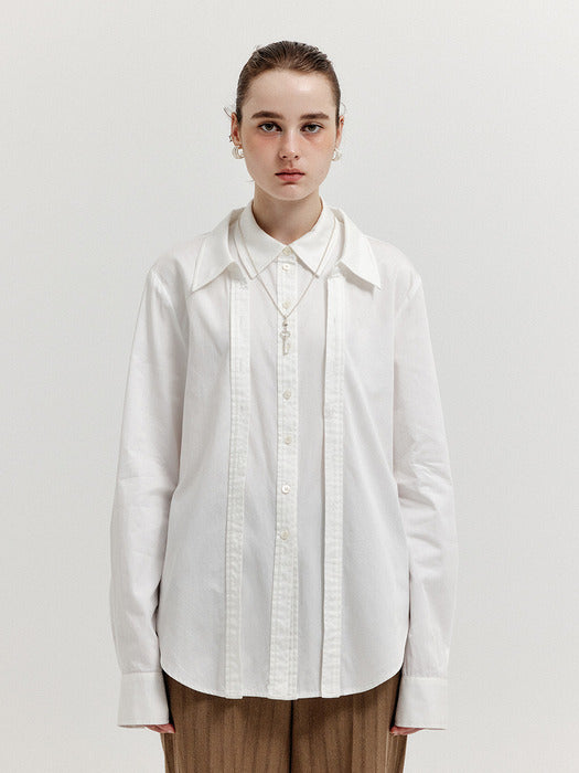 Eenk Xayer Layerd Shirts - White