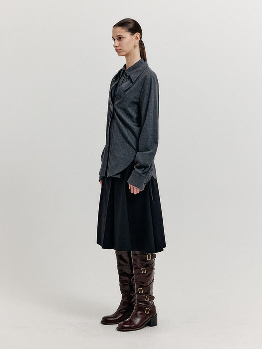 Eenk Xayer Layerd Shirts - Grey