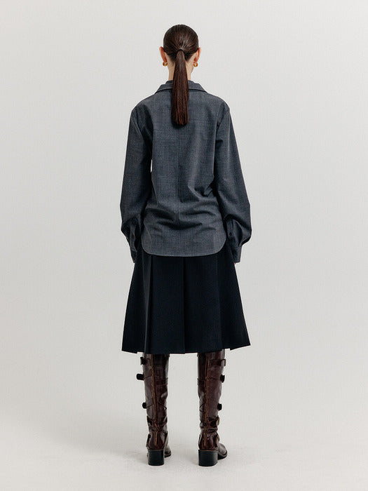 Eenk Xayer Layerd Shirts - Grey