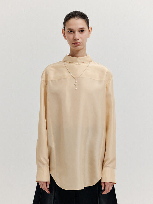 Eenk Xevis Reversed Shirt - Beige