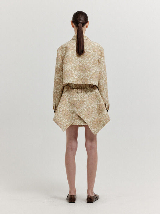 Eenk Xirina 4-Pocket Shirt - Beige Multi