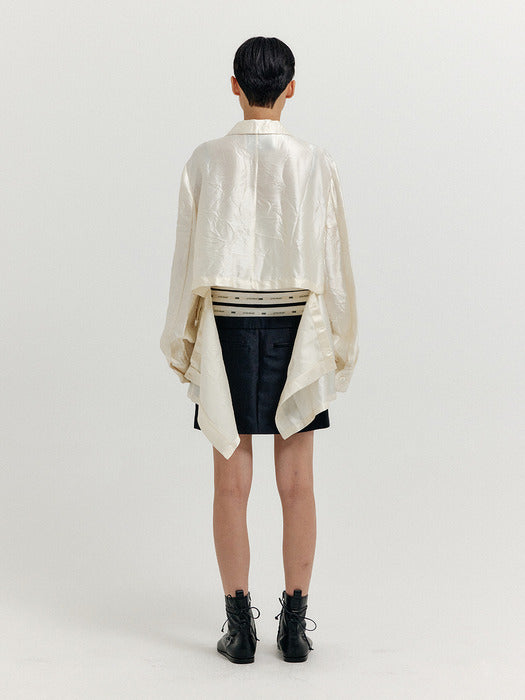 Eenk Xirina 4-Pocket Shirt - Ivory