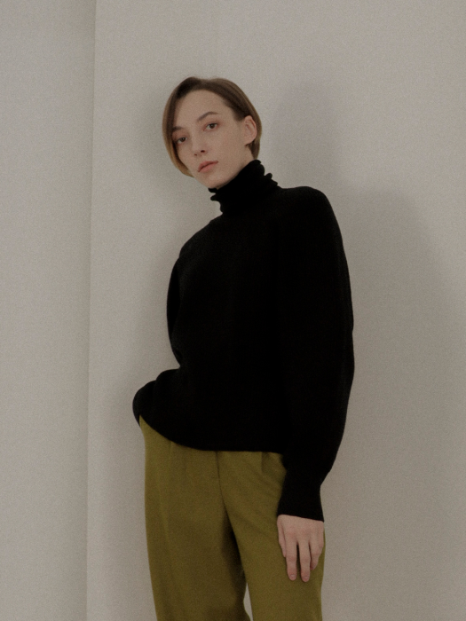 [TILLIDIE] Back Strap Soft Knit(Ivory,Black)