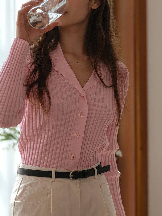 [TILLIDIE] Ripped summer knit cardigan (3color)