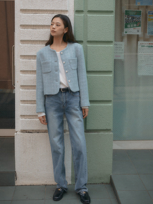 [TILLIDIE] USA Comfortable denim pants