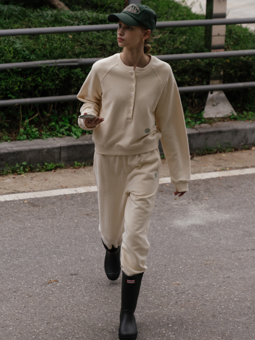 [TILLIDIE] TILL Sweatpants(Cream)