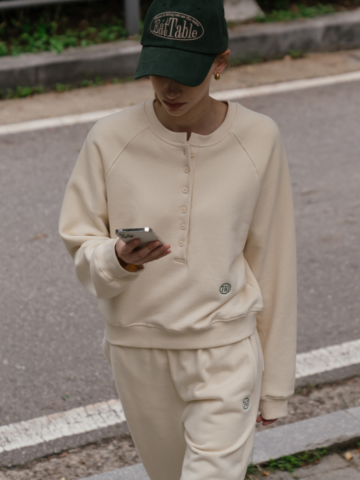 [TILLIDIE] TILL Sweatshirt(Cream)