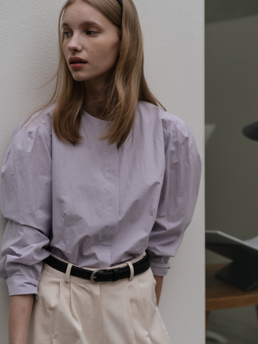 [TILLIDIE] Ola puff blouse_Purple