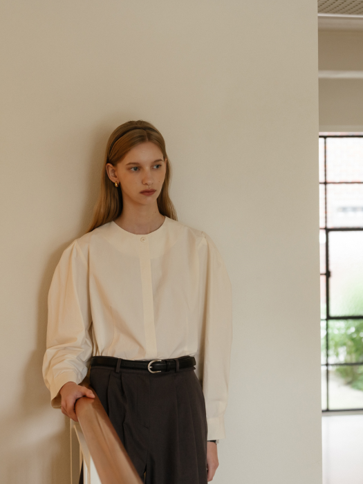 [TILLIDIE] Ola puff blouse(Cream)