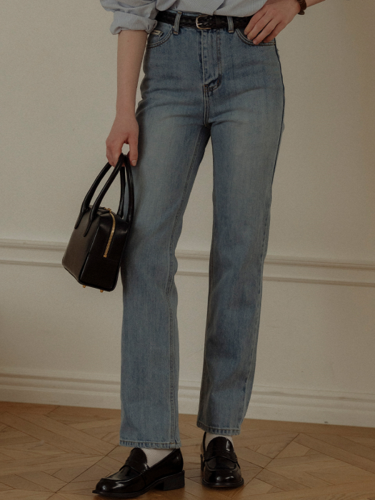 [TILLIDIE] Khihara fabric premium denim(Light blue)