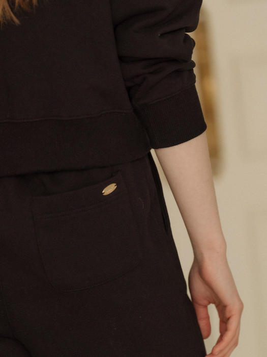 [TILLIDIE] Laid back sweatpants(Black)