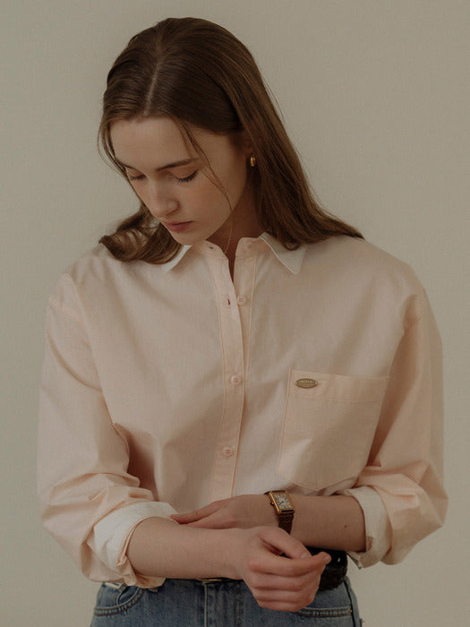 [TILLIDIE] Classic coloring shirt[3color]