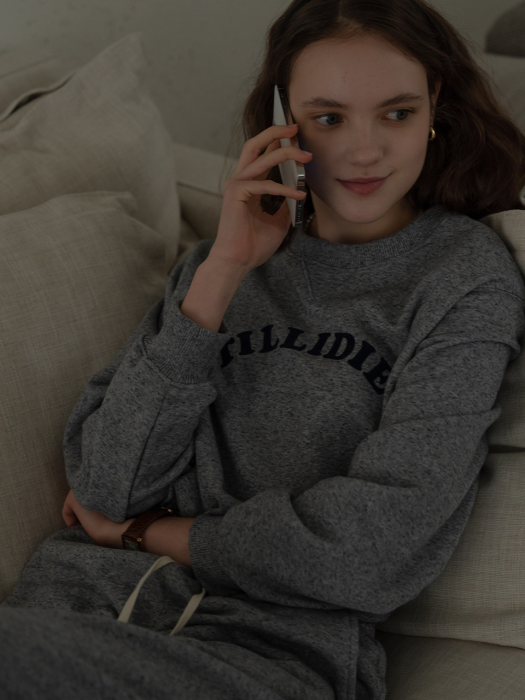 [TILLIDIE] Tillidie soft sweatpants(Deep gray)