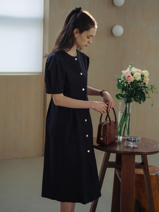 [TILLIDIE] Martha embo ops(Navy)