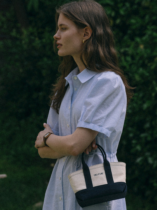 [TILLIDIE] Mini canvas tote bag(2color)