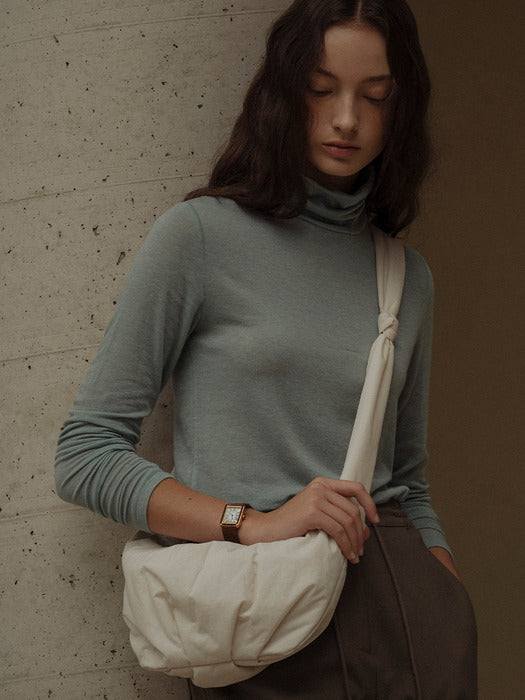 [TILLIDIE] Knot padding cross bag_3color