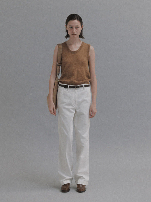 Nothing Written Jeff chino pants (White)