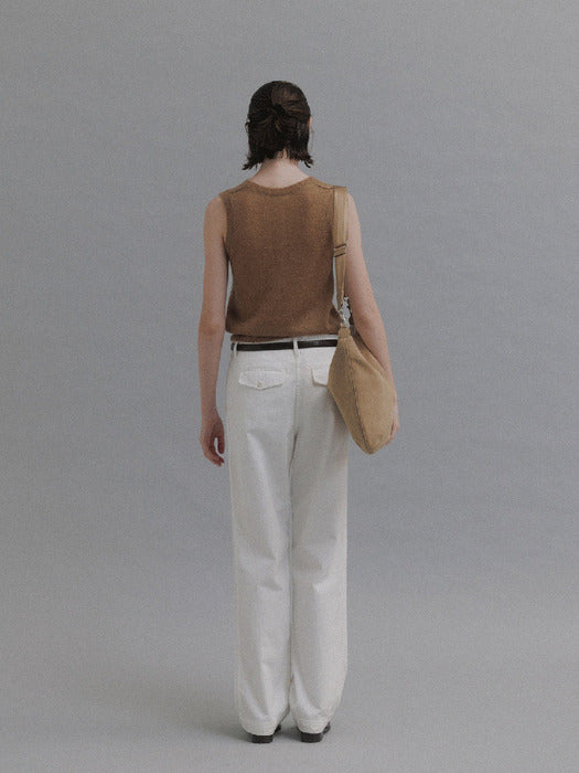 [nothing written] Jeff chino pants (White)