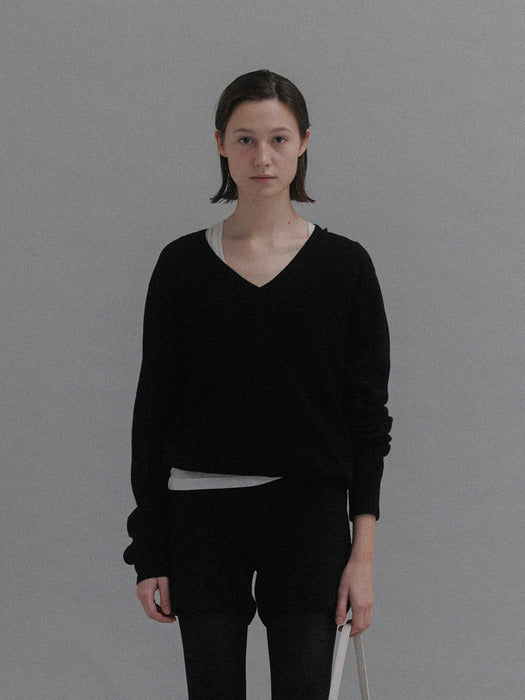 Nothing Written Hany cashmere knit (Black)