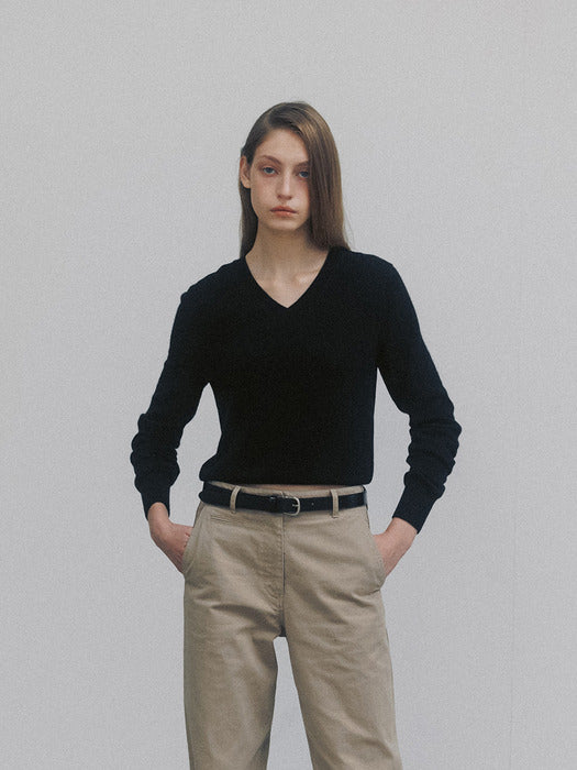 Hany cashmere knit (Black)