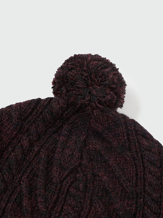 [EENK] Xlack Beanie - Brown