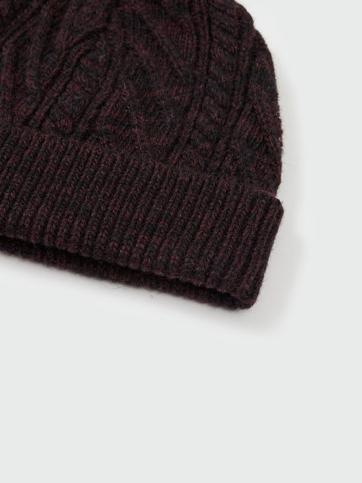 [EENK] Xlack Beanie - Brown