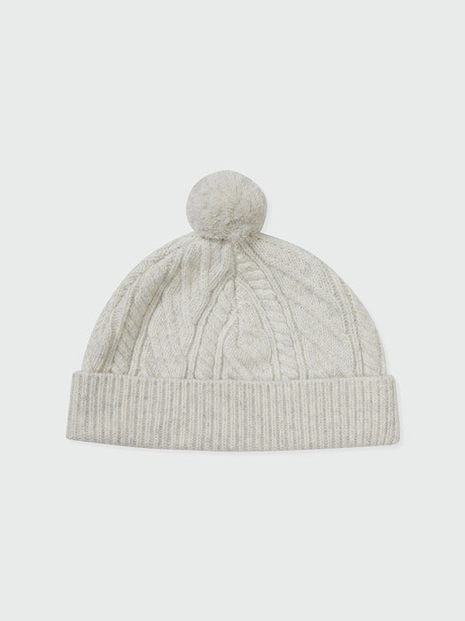 Eenk Xlack Beanie - Ivory