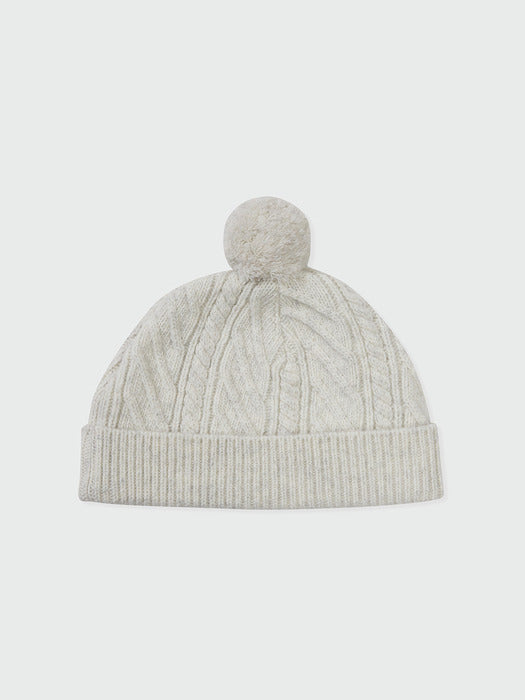 Eenk Xlack Beanie - Ivory