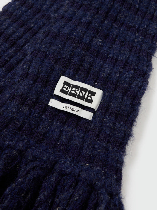 Eenk Xoat Pocket Muffler - Navy