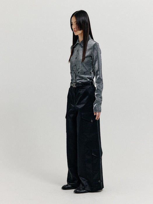 Eenk Xeida Cargo Pants - Black