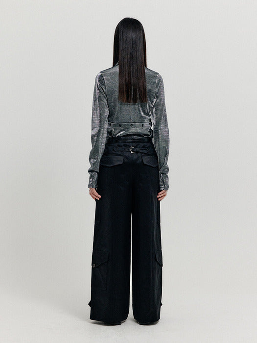 Eenk Xeida Cargo Pants - Black