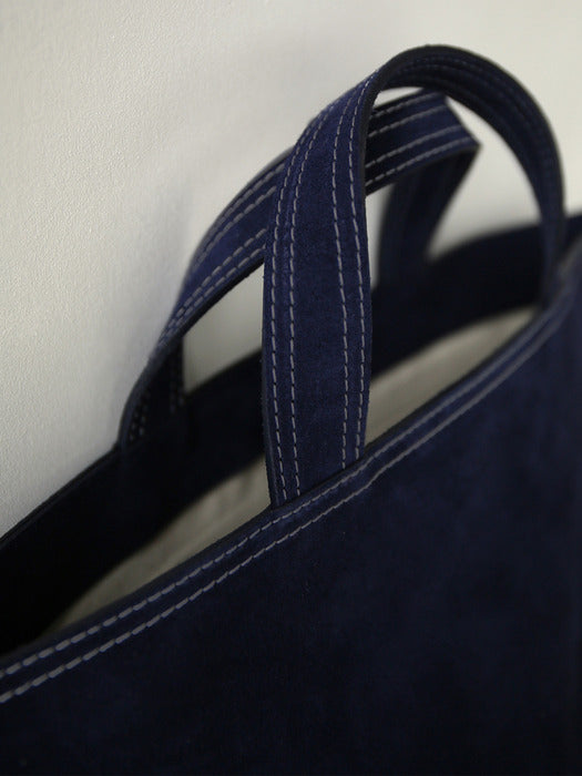 Nothing Written Ravioli suede bag (Night)