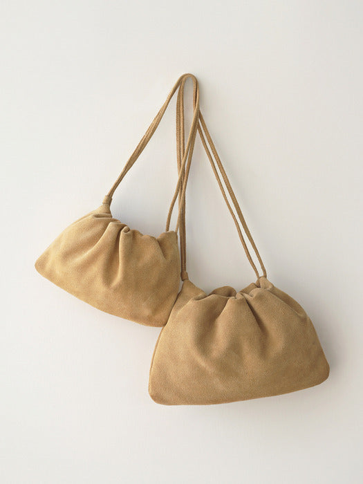 Nothing Written Nella suede strap mini bag (Cheddar)