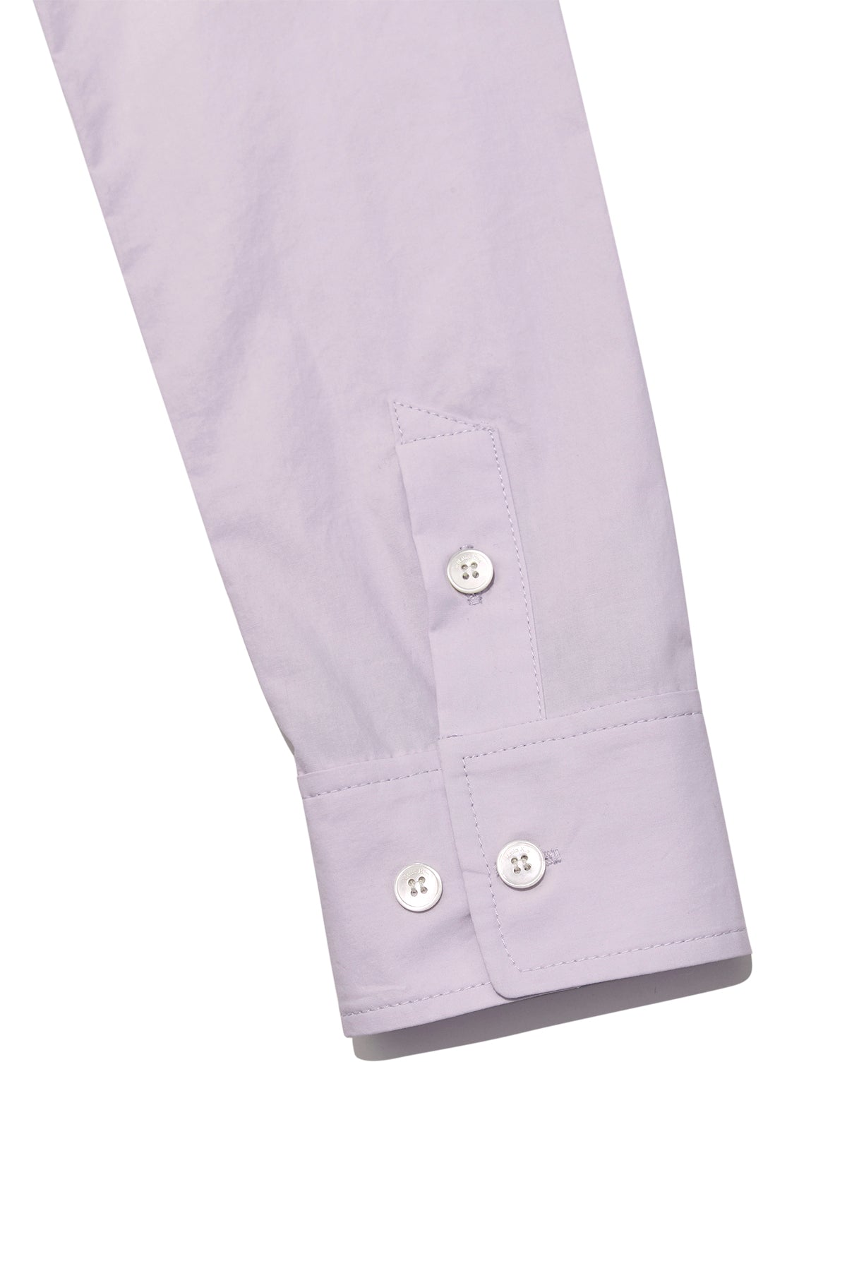 [matinkim] BACK BUTTON POINT SHIRT IN LILAC