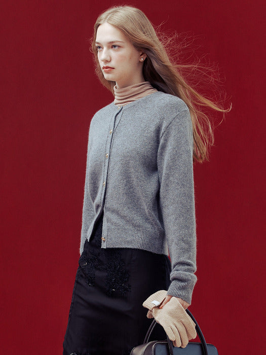 [TILLIDIE] Amber raccoon cardigan_2color