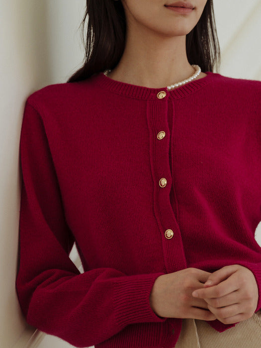 [TILLIDIE] Amber raccoon cardigan_2color