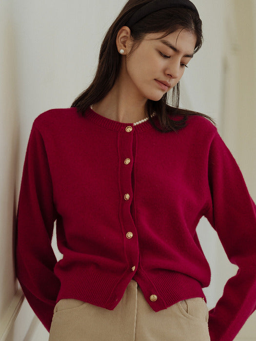 [TILLIDIE] Amber raccoon cardigan_2color