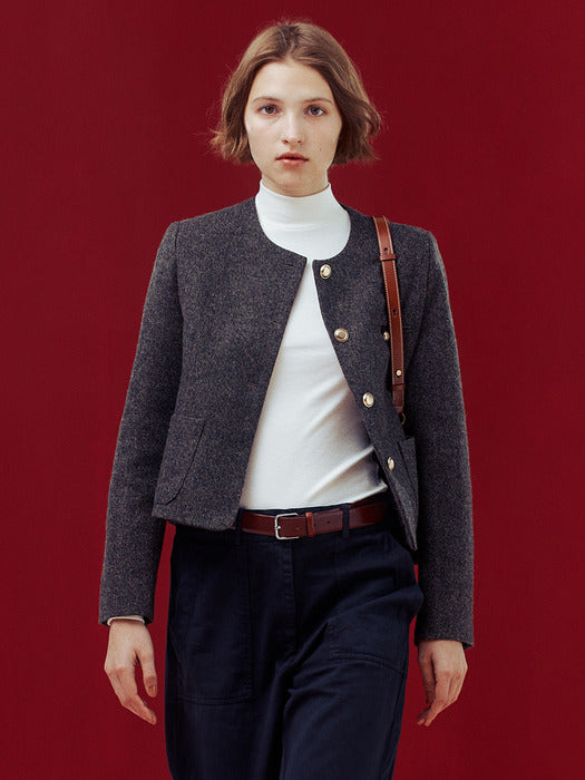 [TILLIDIE] Lynn wool jacket_2color